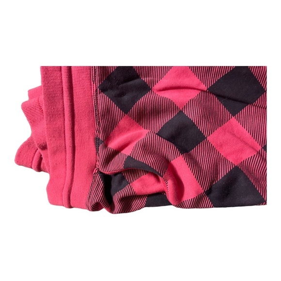 Zoe + Liv Red/Black‎ Plaid Joggers Size XXL - Picture 6 of 7